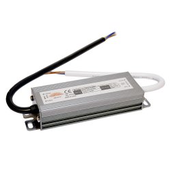 LED trafó 12V IP67 20W/1,6A fémházas, vizálló 2 év garancia
