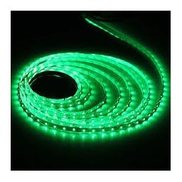 LED szalag Zöld kültéri 2835 60LED 4,8W 320lm IP65 2 év garancia
