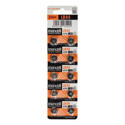 AGFA/MAXELL/Camelion elem LR44 AG13/G13-A 1,5V, 10 db/csomag