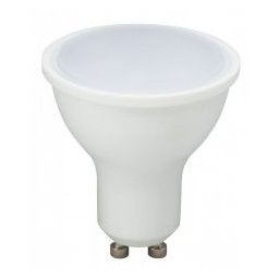 LED spot égő GU10 5W HidegFehér/6000K 420 lumen 120° tej búra 3 év garancia