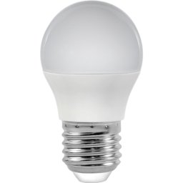 LED kis körte 5W E27 MelegFehér/2700K, 500 lumen, 45 mm 3 év garancia