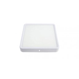 LED ufo kocka 12W MelegFehér/2700K 1200lumen falon kívüli, slim keret 2 év garancia