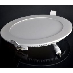 LED panel kör 9W HidegFehér/6000 K, 780 lumen 3 év garancia