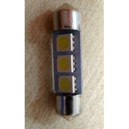 LED autós sofita rendszám,- és belsőtér világitás A3L5050 36mm HidegFehér 1 év garancia