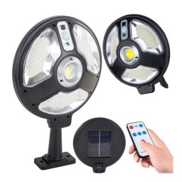 Napelemes lámpa 150 LED SMD alkonyat és mozgásérzékelővel
