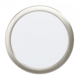 LED panel , süllyesztett , 16.5W , CCT , dimmelhető , 21.6 cm , kerek , matt nikkel , IP44 , EGLO Connect.Z , Zigbee , FUEVA-Z , 98844
