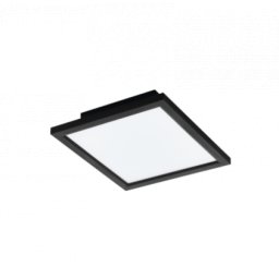 LED panel , falon kívüli , 15.3W , CCT , dimmelhető , 30 x 30 cm , fekete , EGLO Connect.Z , Zigbee , SALOBRENA-Z , 900049