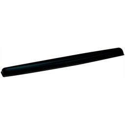 Csuklótámasz billentyűzethez, géltöltésű, FELLOWES \Crystal™ Gel\, fekete