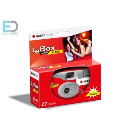 AGFAPhoto LeBox Flash 400-27 vakus eldobható, egyszerhasználatos fényképezõgép