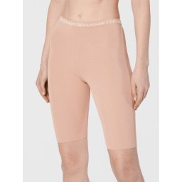 Elisabetta Franchi Kerékpáros nadrág KS-05B-26E2-V210 Rózsaszín Slim Fit