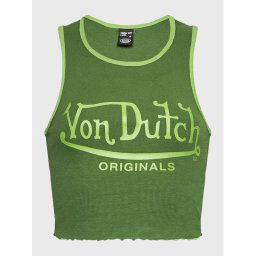 Von Dutch Felső Ashley 6 231 047 Zöld Slim Fit