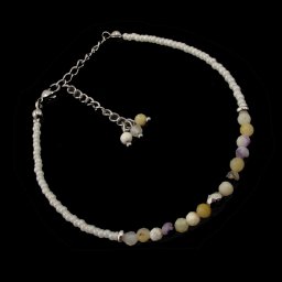 Bertrandit ( Tiffany-kő ) Egyedi karkötő