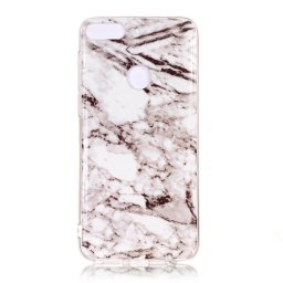 MARBLE HTC Desire 12 Plus védőtok barna