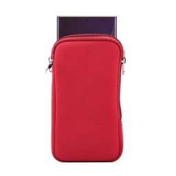 Univerzális mobiltelefon-tok akár 6,9 9" piros átlóval