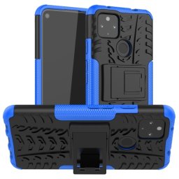 STAND Extra strapabíró burkolat Google Pixel 4a 5G kék