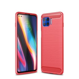 FLEXI TPU burkolat Motorola Moto G 5G Plus piros