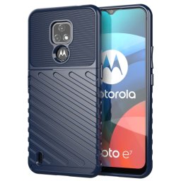 THUNDER Védőburkolat Motorola Moto E7 kék
