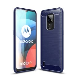 FLEXI TPU burkolat Motorola Moto E7 kék
