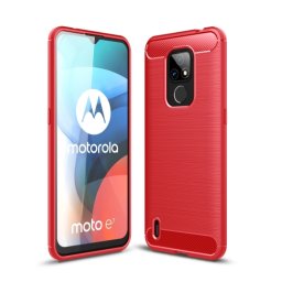 FLEXI TPU burkolat Motorola Moto E7 piros