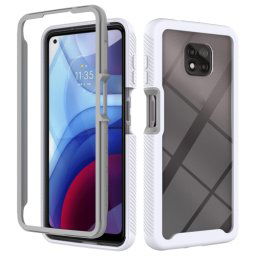 DUAL burkolat Motorola Moto G Power (2021) fehér