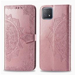 ART Pénztárcahuzat OPPO A52 ORNAMENT rózsaszín