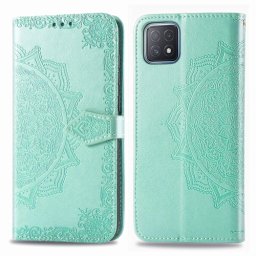 ART Pénztárca huzat OPPO A52 ORNAMENT zöld