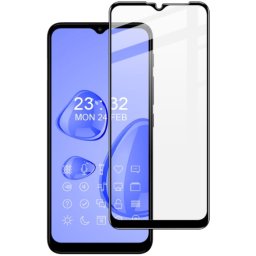 IMAK 3D Edzett üveg Motorola Moto E7 Power / E7i Power fekete