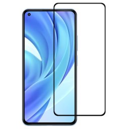 3D Edzett üveg Xiaomi Mi 11 Lite / 11 Lite 5G / 11 Lite NE 5G fekete