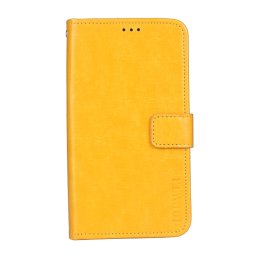 IDEWEI Wallet tok Motorola Moto G50 sárga