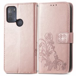 ART Pénztárcavédő Motorola Moto G50 FLOWERS rózsaszín