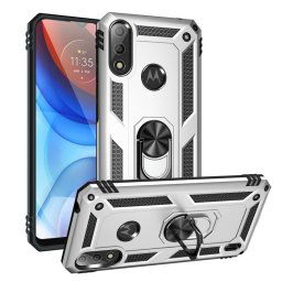RING Védőtok Motorola Moto E7 Power / E7i Power ezüst