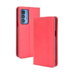 BUSINESS Pénztárcavédő Motorola Edge 20 Pro piros