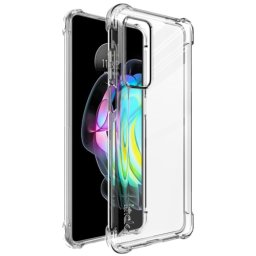 IMAK Védő szilikon borítás + fólia Motorola Edge 20 átlátszó