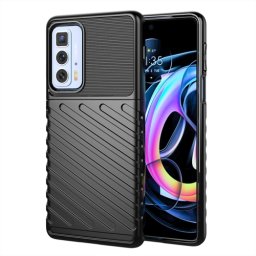 THUNDER Védőburkolat Motorola Edge 20 Pro fekete