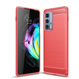 FLEXI TPU burkolat Motorola Edge 20 Pro piros