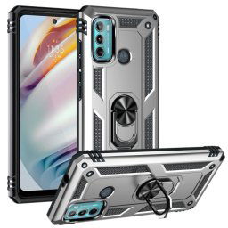 RING Motorola Moto G60 ezüst védőburkolat