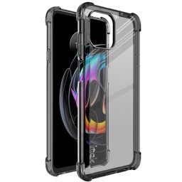 IMAK Szilikon védőburkolat + fólia Motorola Edge 20 Lite fekete