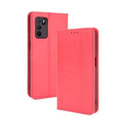 BUSINESS pénztárcavédő Oppo A16 / Oppo A16s piros