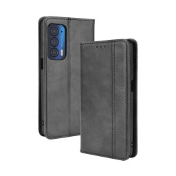 BUSINESS pénztárcavédő Motorola Edge 2021 fekete
