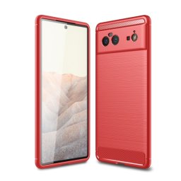 FLEXI TPU borító a Google Pixel 6 telefonhoz, piros