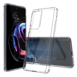 SHOCK Extra strapabíró burkolat Motorola Edge 20 Pro átlátszó