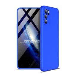 360° védőburkolat Oppo Reno6 Pro 5G (MediaTek) kék