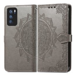 ART Peňaženkový terjed Oppo Reno6 Pro 5G (MediaTek) ORNAMENT szürke