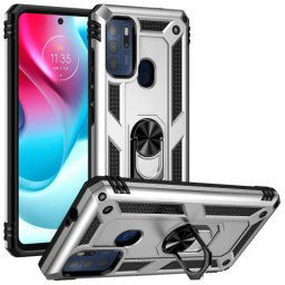 RING Motorola Moto G60s ezüst védőtok