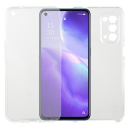 Oppo Find X3 Lite 5G átlátszó kétoldalas borító