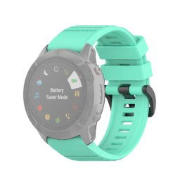 Szilikon pánt Garmin Fenix 3 / 3HR / 5X / 5 Plus / 6X / 6X Pro zöld