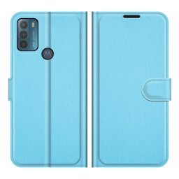 LITCHI Motorola Moto G50 kék védőburkolat