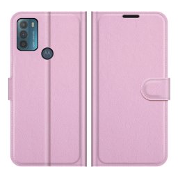 LITCHI Motorola Moto G50 rózsaszín védőburkolat