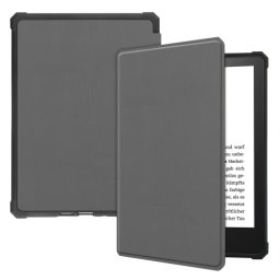 LEATHER Összecsukható borító Amazon Kindle Paperwhite 5 szürke