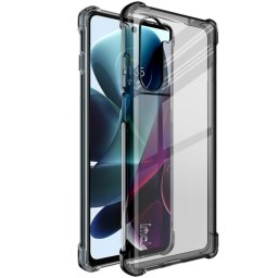 IMAK Szilikon védőburkolat + fólia Motorola Moto G200 5G fekete